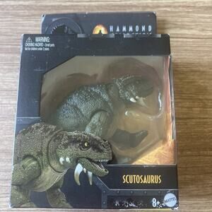 Jurassic Park Hammond Collection Scutosaurus by Mattel | RARE
